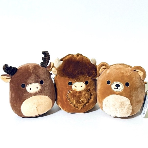 6 Squishmallows, Maurice,Wilfred,Omar,Willy,Chip & Nikita - Picture 3 of 7